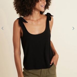 Marine Layer Lexi Rib Tie Tank